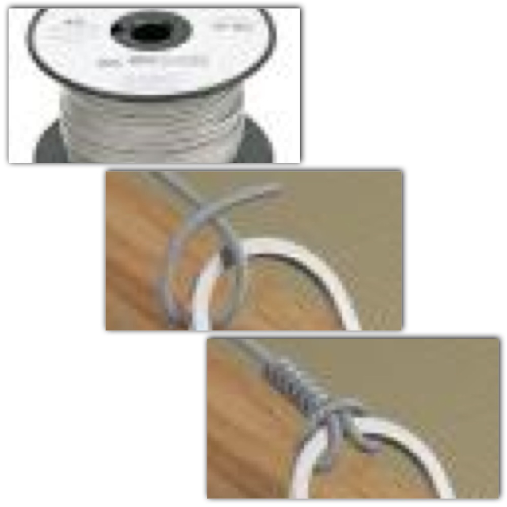 Plastic Coated Stainless Steel Wire - 9.0KG x 10m